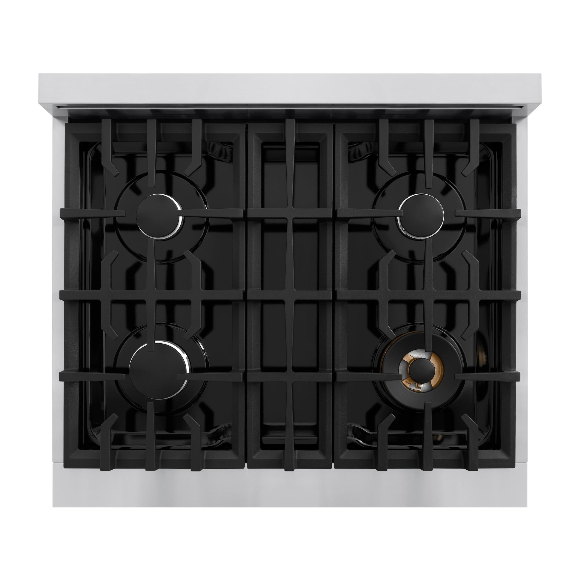ZLINE KITCHEN & BATH Classic 30-in Standard 4 burners Convection Oven Freestanding Dual Fuel Range ( Stainless Steel )