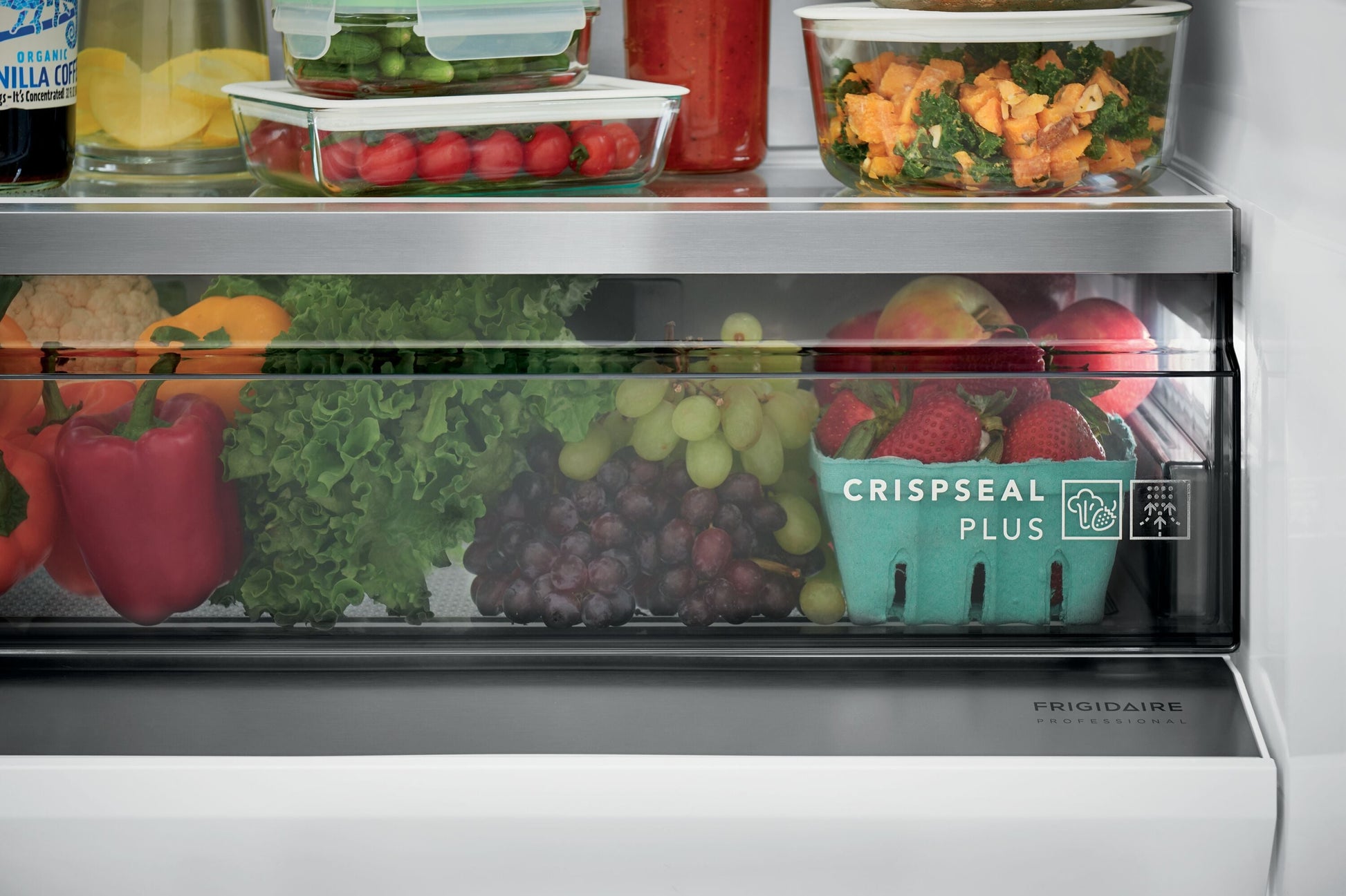 Frigidaire Professional 18.9-cu ft Freezerless Refrigerator (Smudge-Proof Stainless Steel)