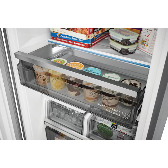 Frigidaire Professional 18.9-cu ft Frost-Free Upright Freezer (Smudge-Proof Stainless Steel) ENERGY STAR Certified, FPFU19F8WF/D *JR2508, Retail: $3,699.00, FINAL PRICE: $1,999.99 + TAX