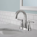 Delta Becker Two Handle Centerset Bathroom Faucet in Chrome, 25891LF, MRSP: $153.15, FINAL PRICE: $ + TAX