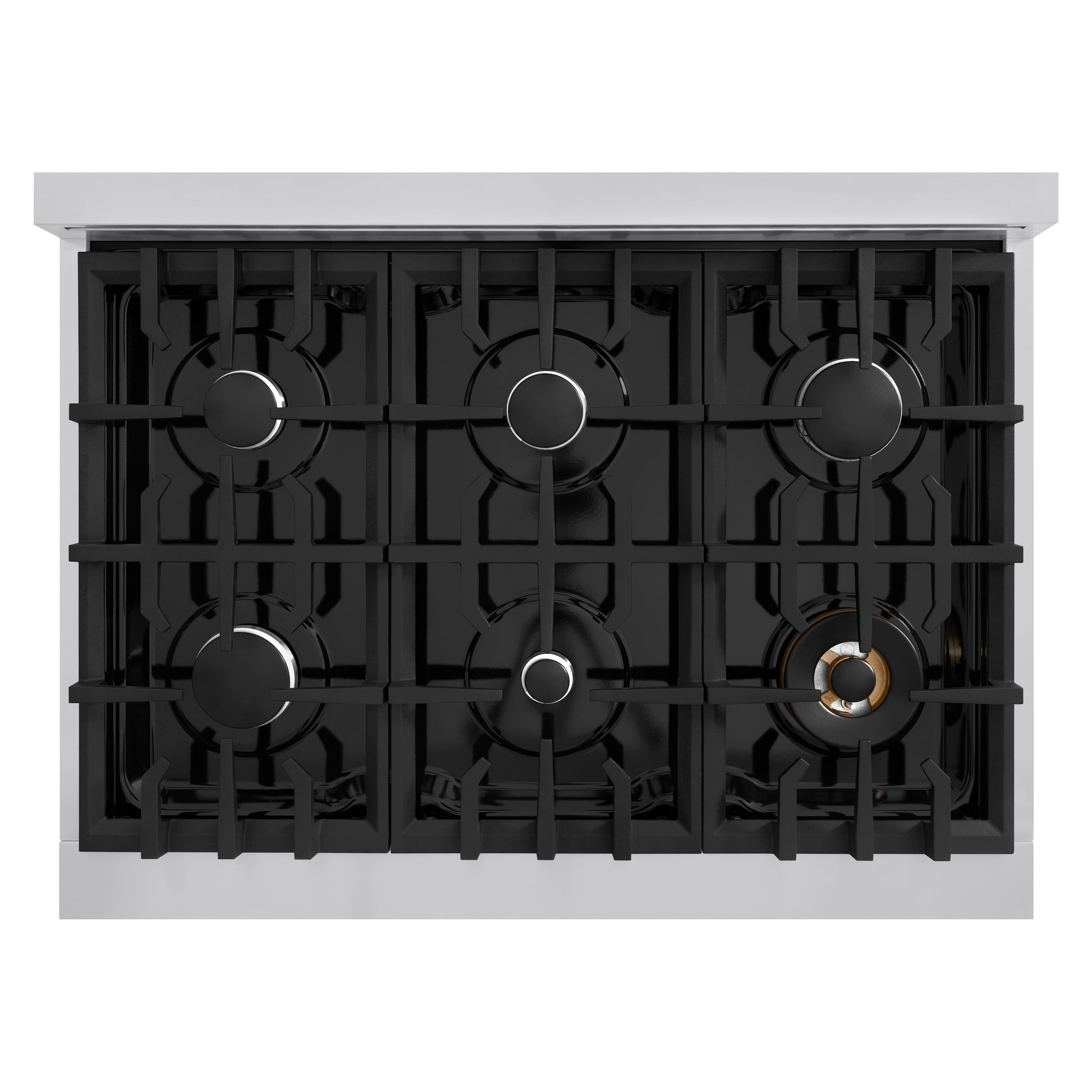 ZLINE KITCHEN & BATH Classic 36-in 6 burners 5.2-cu ft Convection Oven Freestanding Natural Gas Range ( Stainless Steel )