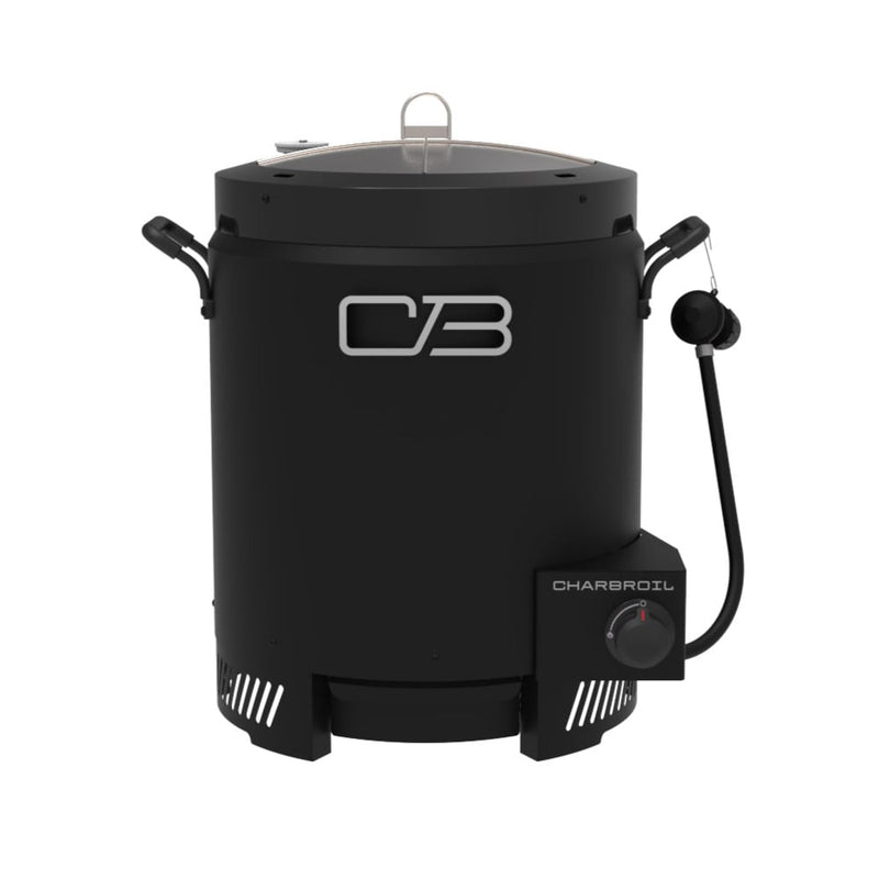 Charbroil Big Easy Outdoor Air Fryer Gallons Piezo Ignition Oil-less Liquid Propane Gas Turkey Fryer