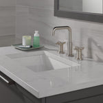 Delta Nicoli Two Handle Widespread Bathroom Faucet in Stainless Steel, 35894LF-SS, MRSP: $449, FINAL PRICE: $ + TAX