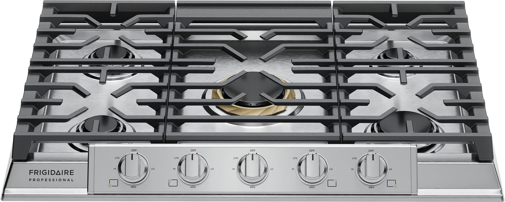 Frigidaire Professional 30-in 5 burners Stainless steel Gas Cooktop