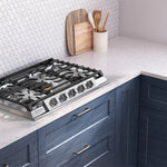 Frigidaire Professional 30-in 5 burners Stainless steel Gas Cooktop