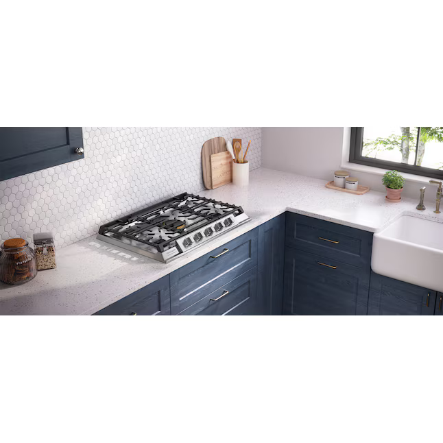 Frigidaire Professional 30-in 5 burners Stainless Steel Gas Cooktop, PCCG3080AS *JR2510, Retail: $1,599.00, FINAL PRICE: $849.99 + TAX