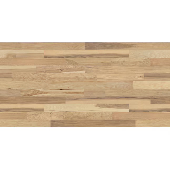 Natural Hickory1/2-in T x 5-in W EH5A10ATG ,  Wirebrushed Engineered Hardwood Flooring FINAL PRICE: $2.99/sf