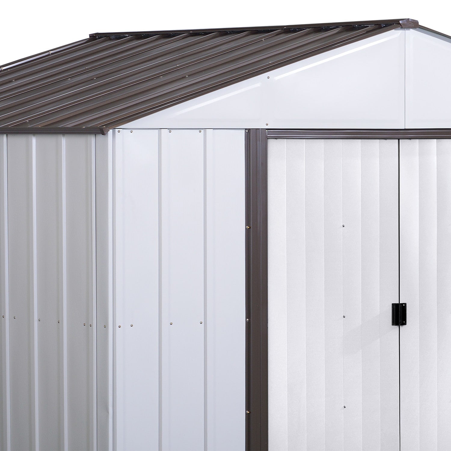 Arrow 10-ft x 8-ft High Point Galvanized steel Metal Storage Shed