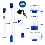 Diamond Shine Power Brush 4 -Pack Nylon Scrub brush