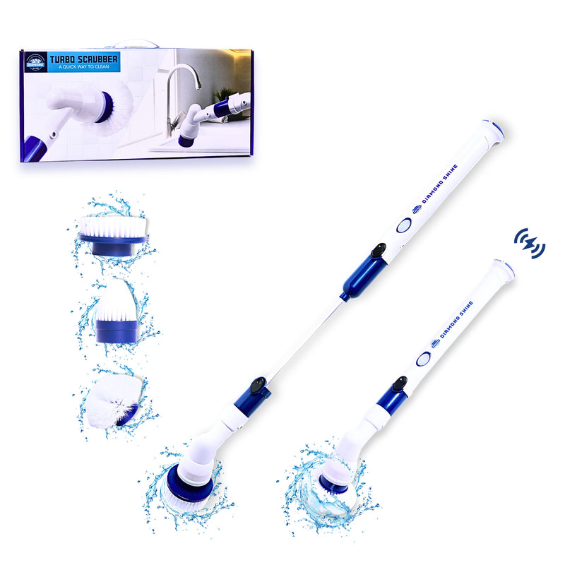 Diamond Shine Power Brush 4 -Pack Nylon Scrub brush