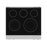 Thor Kitchen Gordon Ramsay Series 30-in Glass Top 5 burners 4.55-cu ft Air Fry Convection Oven Freestanding Electric Range