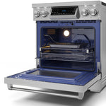 Thor Kitchen Gordon Ramsay Series 30-in Glass Top 5 burners 4.55-cu ft Air Fry Convection Oven Freestanding Electric Range