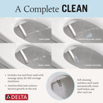 Delta Refresh Premium Elongated Electric Bidet Toilet Seat in White, 893006E-WH, MRSP: $254.49, FINAL PRICE: $ + TAX