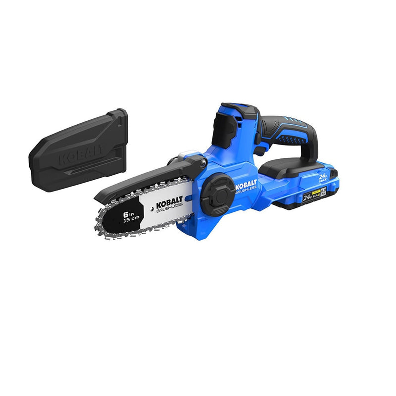 Kobalt 24-volt 6-in Battery 2.0 Ah Chainsaw Battery Included Charger Included [FBM-107]