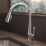 Delta Essa Single Handle Pull-Down Kitchen Faucet in Chrome, 9113-DST, MRSP: $456, FINAL PRICE: $ + TAX