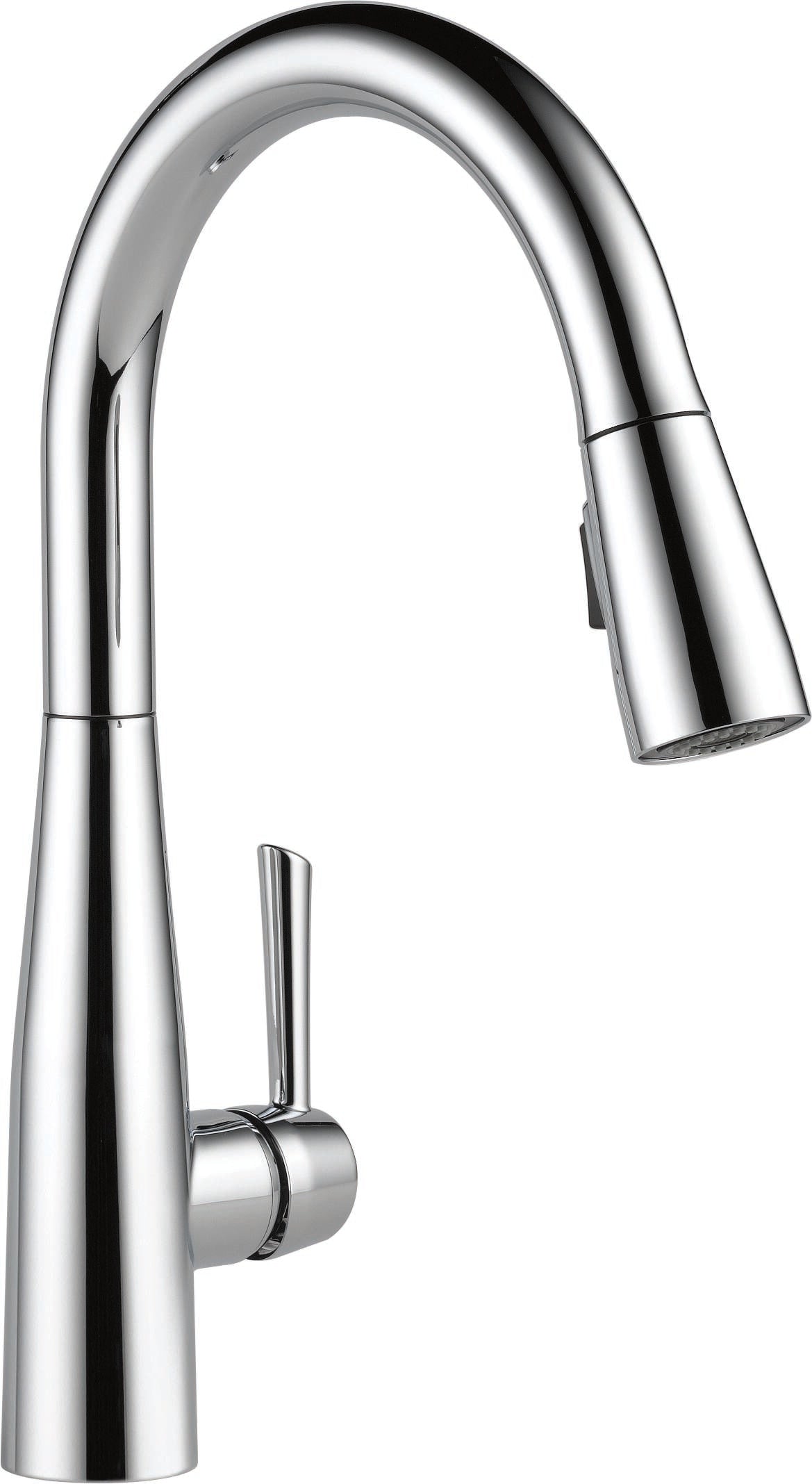 Delta Essa Single Handle Pull-Down Kitchen Faucet in Chrome, 9113-DST, MRSP: $456, FINAL PRICE: $ + TAX