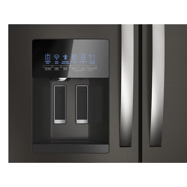 Whirlpool Standard-Depth 24.5-cu ft 4-Door 36-in French Door Refrigerator with Ice Maker with Water and Ice Dispenser (White), WRMF3636RW *JR2512, Retail: $2,999.00, FINAL PRICE: $1,399.99 + TAX