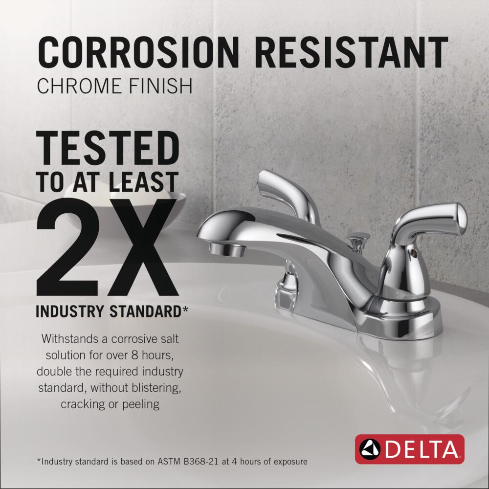 Delta Foundations Two Handle Bar / Prep Faucet in Chrome, B28910LF, MRSP: $146.65, FINAL PRICE: $34.99 + TAX