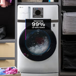 GE Profile with Pet Hair Removal Compact 4.6-cu ft Ventless All-In-One Washer Dryer Combo ( White )