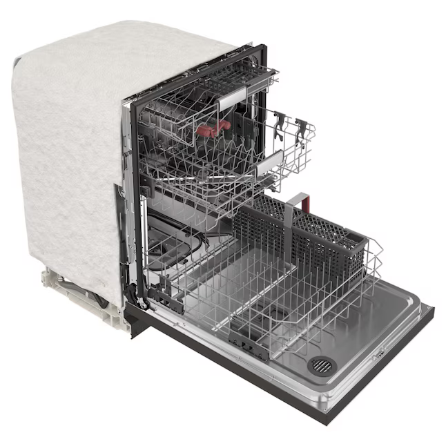 KitchenAid 24-in Top Control Built-in Dishwasher With Third Rack (Black Stainless Steel with PRINTSHIELD) 44-dBA, KDTM404KBS/3 *JR2509, Retail: $1,449.00, FINAL PRICE: $799.99 + TAX