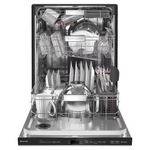 KitchenAid Eco Series 360 MAX JETS 24-in Top Control Built-in Dishwasher With Third Rack (Stainless Steel with PRINTSHIELD Finish) 44-dBA, KDPM604KPS/3 *JR2507, Retail: $1,449.00, FINAL PRICE: $749.99 + TAX