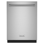 KitchenAid Eco Series 24-in Top Control Built-in Dishwasher (PRINTSHIELD Finish Stainless Steel) With Third Rack 44-dBA, KDTM704KPS *JR2510, Retail: $1,649.00, FINAL PRICE: $799.99 + TAX