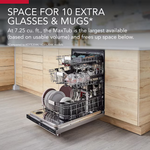 KitchenAid Eco Series 24-in Top Control Built-in Dishwasher (PRINTSHIELD Finish Stainless Steel) With Third Rack 44-dBA, KDTM704KPS *JR2510, Retail: $1,649.00, FINAL PRICE: $799.99 + TAX