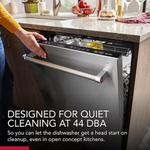 KitchenAid Eco Series 24-in Top Control Built-in Dishwasher (PRINTSHIELD Finish Stainless Steel) With Third Rack 44-dBA, KDTM704KPS *JR2510, Retail: $1,649.00, FINAL PRICE: $799.99 + TAX
