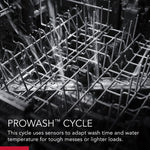 KitchenAid Eco Series 24-in Top Control Built-in Dishwasher (PRINTSHIELD Finish Stainless Steel) With Third Rack 44-dBA, KDTM704KPS *JR2510, Retail: $1,649.00, FINAL PRICE: $799.99 + TAX