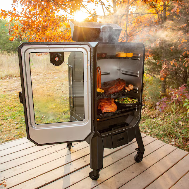Pit Boss 4 Series Pro 1077-Sq. in Black Sand Pellet Smoker, PBV4PS2 10739 #2592760 *HD2507, Retail: $499.00, FINAL PRICE: $299.99 + TAX