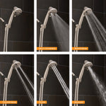 Oxygenics PowerMassage 5.0 -Spray Brushed Nickel 3.35-in Round High Pressure Handheld Shower Head 1.75 GPM, RETAIL: $39.98, FINAL PRICE: $23.99 + TAX