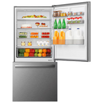 Hisense 17.2-cu ft Counter-Depth 32-in Bottom-Freezer Refrigerator (Fingerprint Resistant Stainless Steel), HRB171N6ASE *JR2511, Retail: $1,099.00, FINAL PRICE: $699.99 + TAX