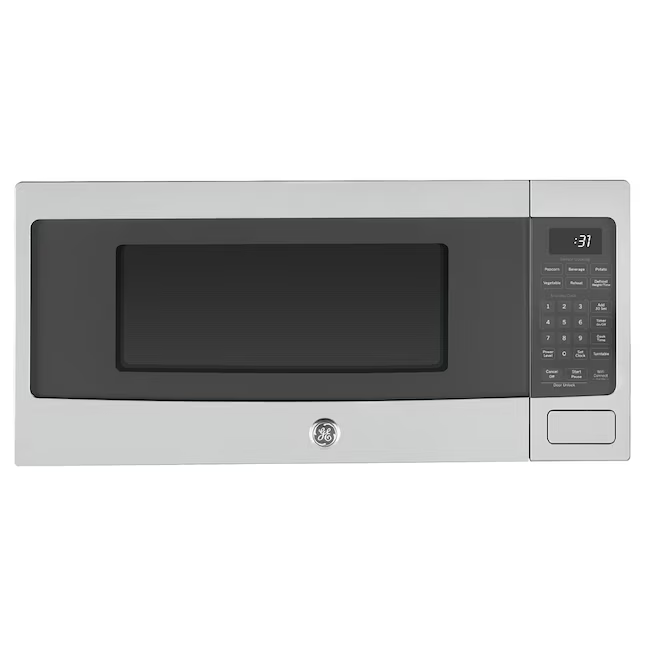 GE Profile 1.1-cu ft Medium 800-Watt Sensor Cooking Controls Countertop Microwave (Stainless Steel), PCHK11S1WSS *JR2508, Retail: $519.00, FINAL PRICE: $299.99 + TAX
