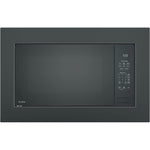 GE Profile 2.2-cu ft 1100 -Watt 24.1-in Built-In Microwave ( Black )