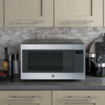 GE 1.6-cu ft 1150 -Watt Countertop Microwave ( Stainless Steel )