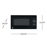 GE 2.0-cu ft 1200 -Watt Countertop Microwave ( Black )