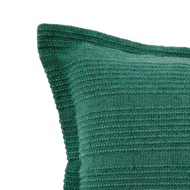 Alpine Reserve Sunset Hues Unbranded Solid Green Square Throw pillow