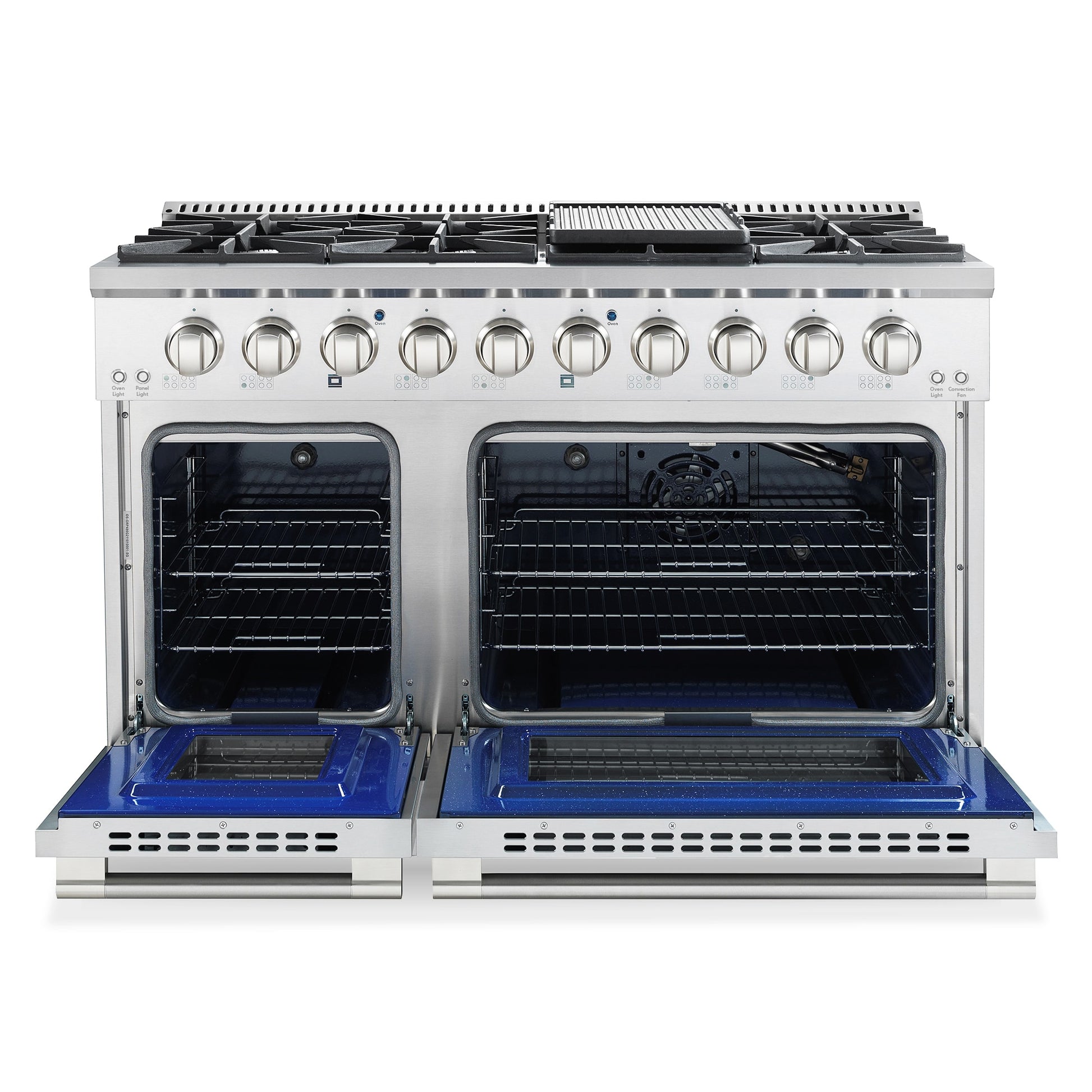 Cosmo Convection Oven Freestanding Double Oven Gas Range ( Stainless Steel )
