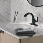 Delta Arvo Single Handle Pull-Down Bathroom Faucet in Matte Black, 15840LF-BLPD, MRSP: $328.45, FINAL PRICE: $69.99 + TAX
