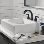Delta Arvo Two Handle Widespread Pull-Down Bathroom Faucet in Matte Black, 35840LF-BLPD, MRSP: $385, FINAL PRICE: $ + TAX
