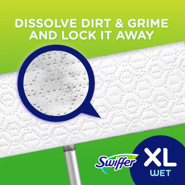 Swiffer Sweeper XL Dry + Wet Starter Kit Blend Non-wringing Flat Mop, 3700092816, MSRP: $22.98, FINAL PRICE: $11.99