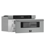 FORNO 29.9-in 1.2-cu ft 1000 -Watt Microwave Drawer ( Stainless Steel )