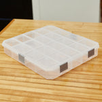 Project Source Small Parts Organizer 20-Compartment Plastic Small Parts Organizer