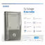 Schlage Encode Century Satin Nickel Smart Wi-Fi and Bluetooth Touchscreen Keypad Electronic Deadbolt Lock