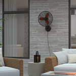 Harbor Breeze Marina Cove 18-in Oscillation Indoor or Outdoor Bronze Wall Mounted Fan, JP18EB3 #275422 *HD2507, Retail: $169.00, FINAL PRICE: $79.99 + TAX