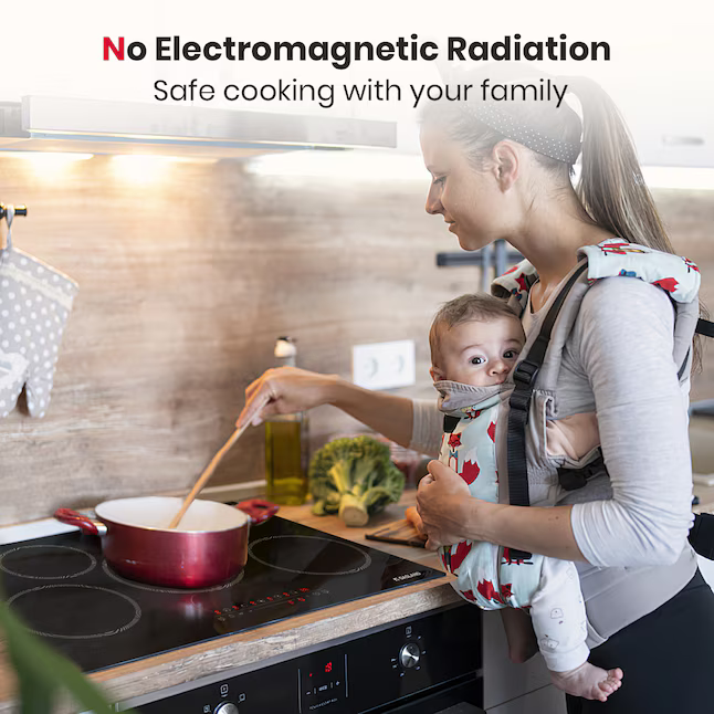 GASLAND 30-in 5 burners Smooth Surface Black Electric Cooktop, CH775BF *JR2512, Retail: $499.99, FINAL PRICE: $199.99 + TAX