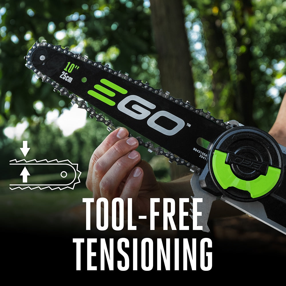 EGO 56-volt 10-in Battery Pole Saw