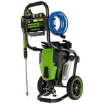 Greenworks 3000-PSI 2.0-GPM Cold Water Electric Pressure washer with 5 Spray Tips
