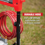 CRAFTSMAN Craftsman (49-State) 3400-PSI 2.4-GPM Cold Water Gas Pressure Washer with 5 Spray Tips, CMXGWFN061369 *JR2510, Retail: $459.00, FINAL PRICE: $299.99 + TAX