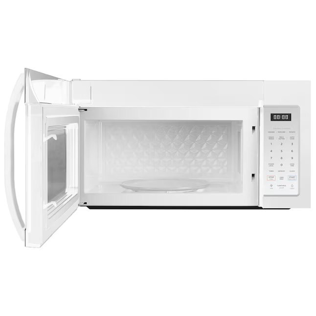 Midea 1.7-cu ft Over-the-Range Microwave (White), MM017S5AWW *JR2509, Retail: $229.00, FINAL PRICE: $129.99 + TAX